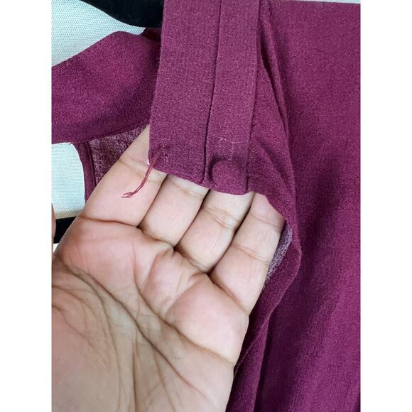 Free People Purple Women's Top Size Medium - Picture 3 of 8